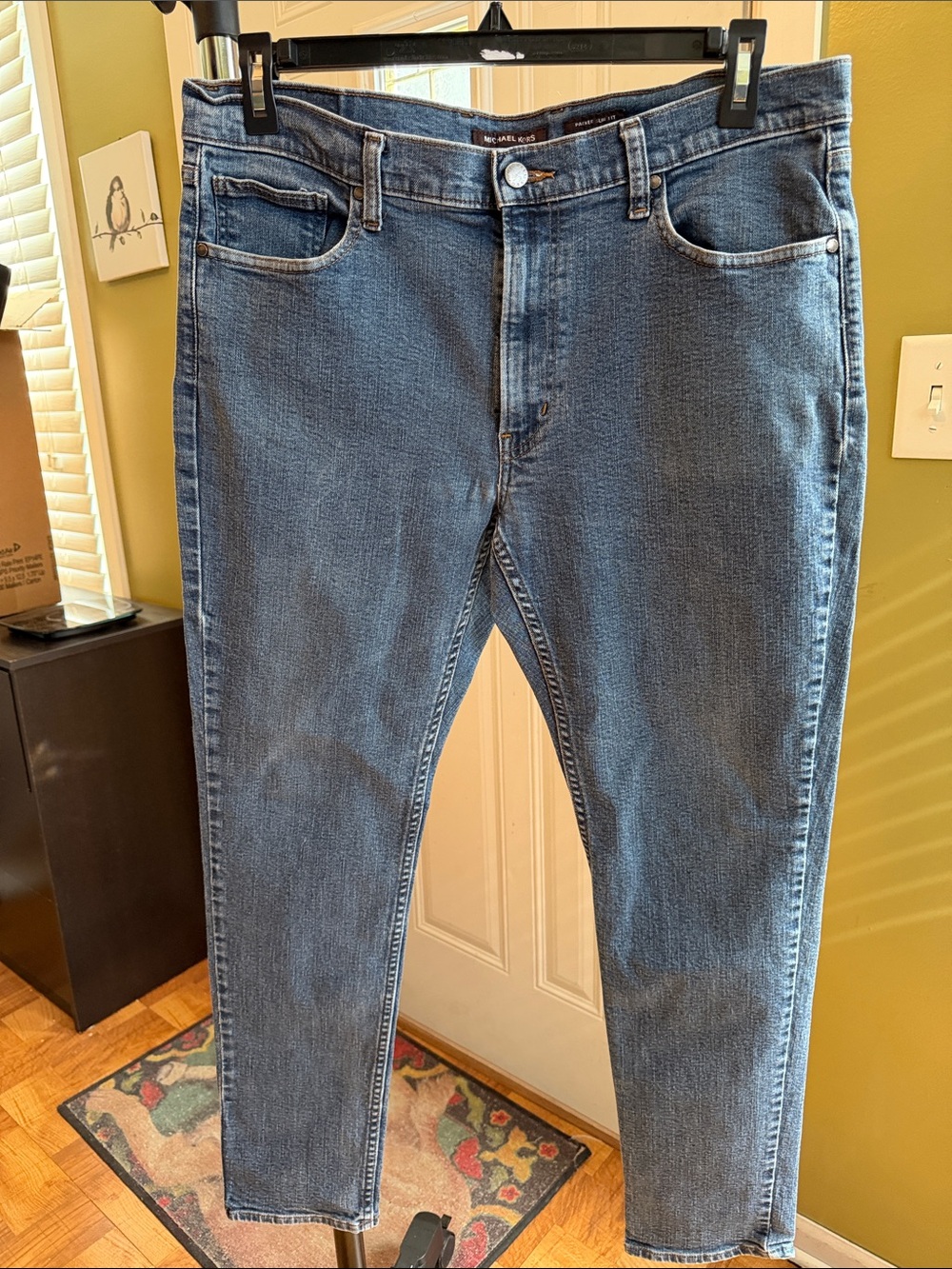 Mens Michael Kors Denim Jeans Parker Slim Fit Size 36/32